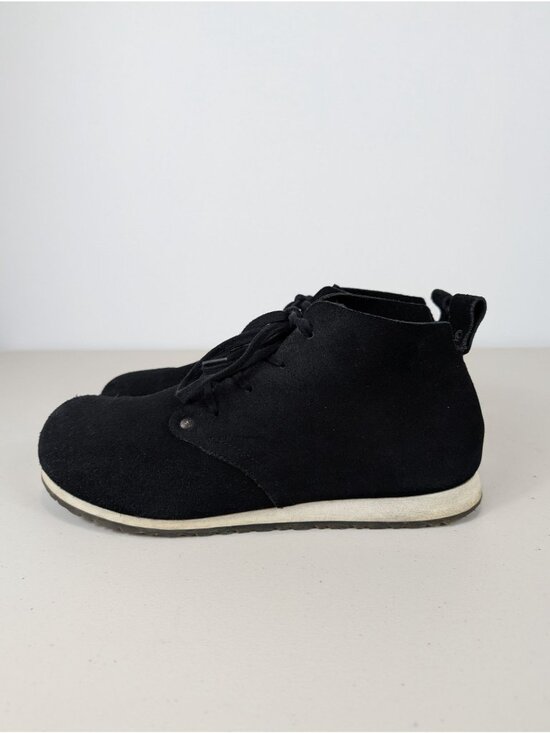 Birkenstock Dundee ankle suede boots in black men\'s size 10 main image 5